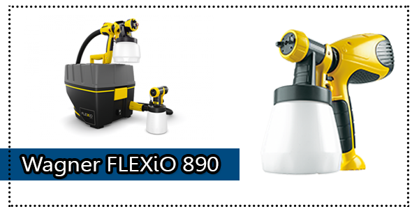 Wagner 0529021 FLEXiO 890 HVLP Paint Sprayer Review