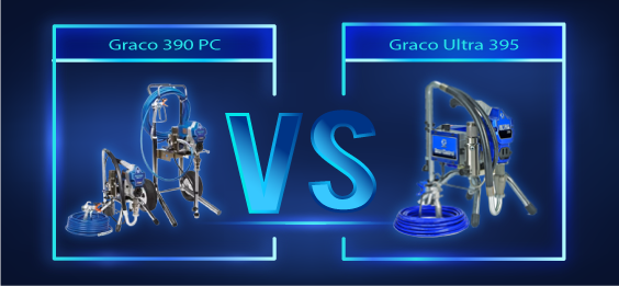 Graco 390 vs 395 Paint Sprayer, Which One is Best? A Quick View Comparison